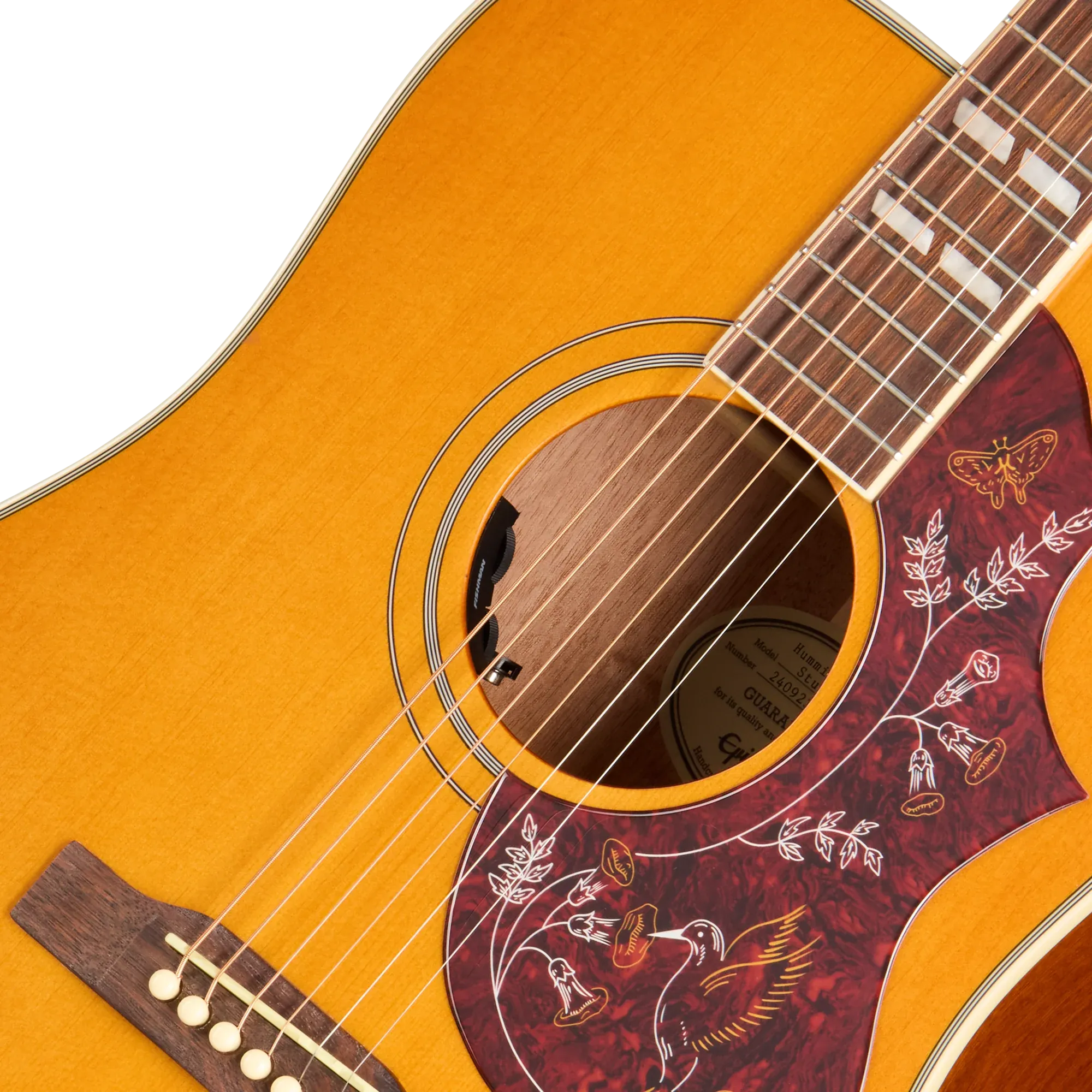Epiphone Hummingbird Studio Antique Natural – Bild 4