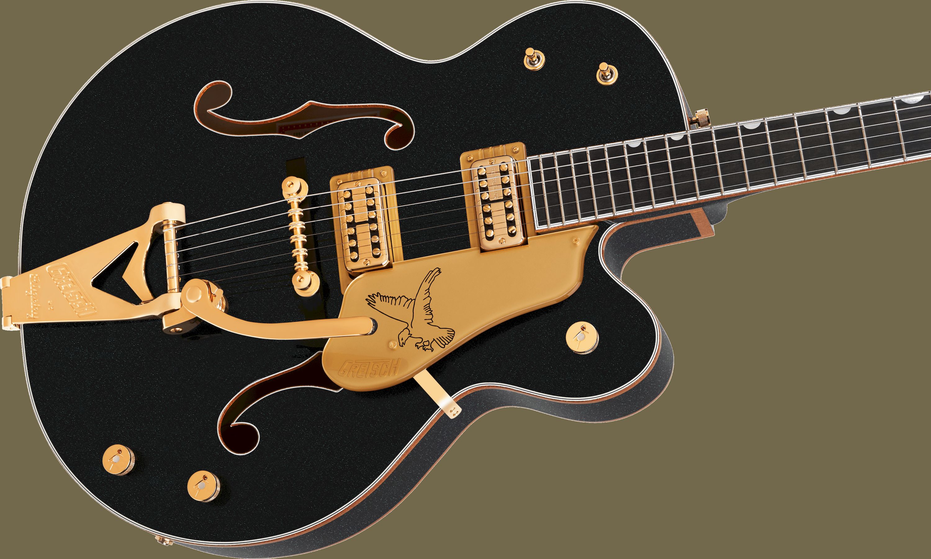 Gretsch G6136TG-58 Limited Edition 1958 Custom Falcon w/Bigsby Emerald Night – Bild 3
