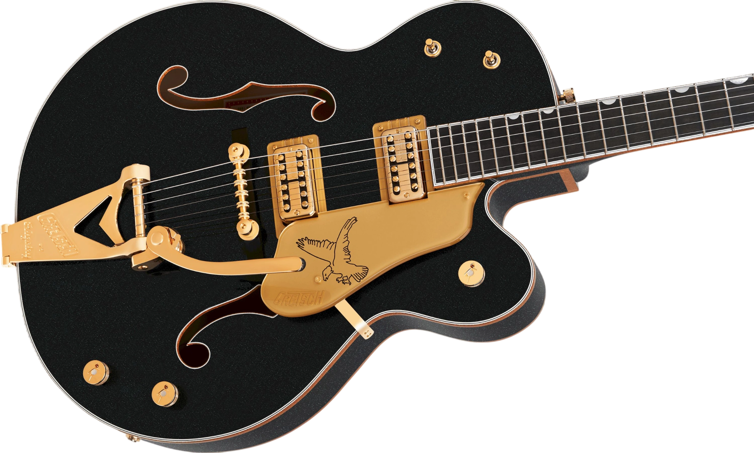 Gretsch G6136TG-58 Limited Edition 1958 Custom Falcon w/Bigsby Emerald Night – Bild 3