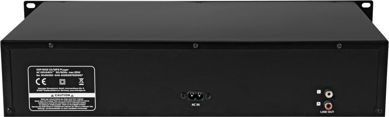 Omnitronic XDP-1502 CD-MP3 Player – Bild 4