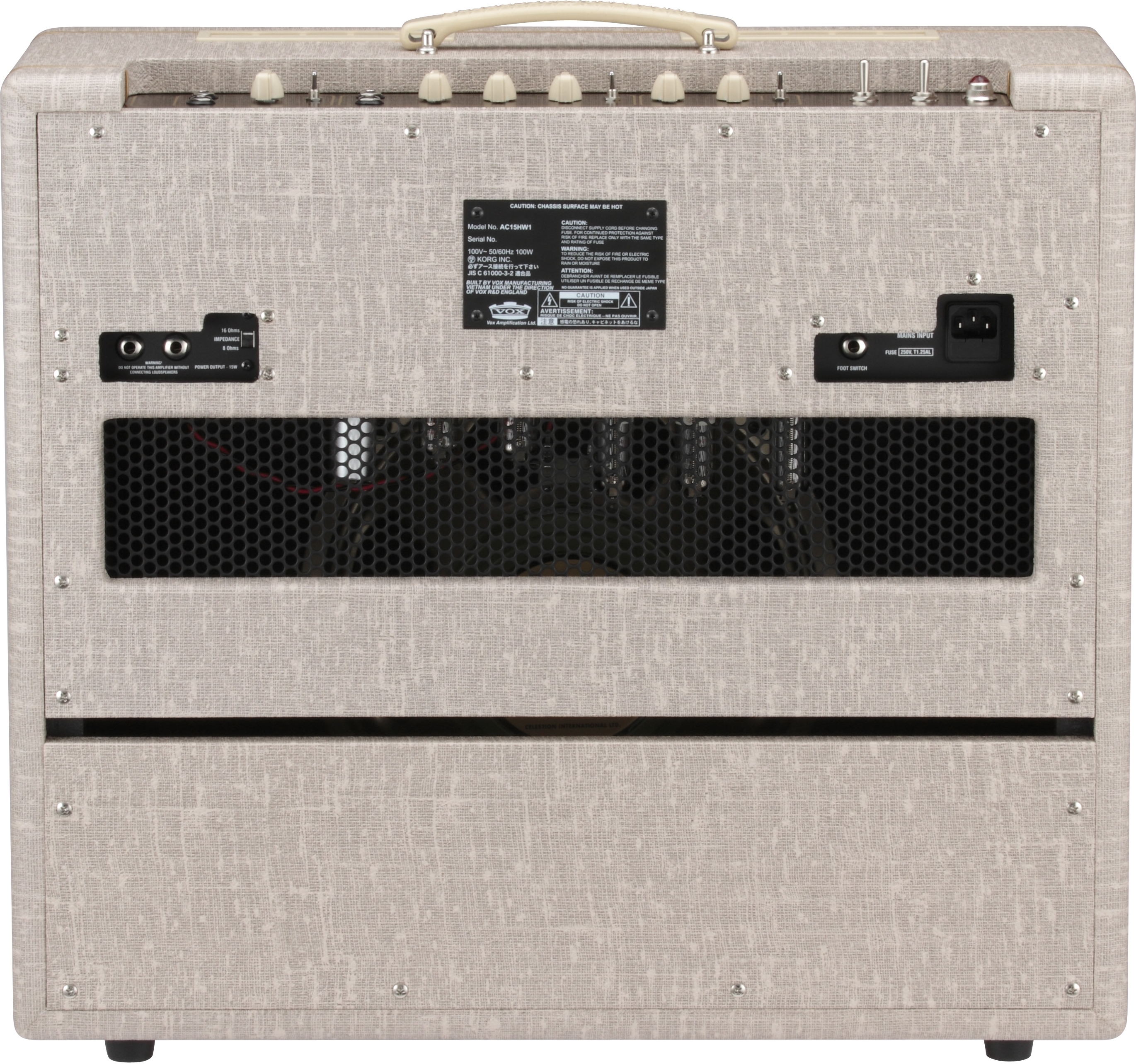 Vox Handwired AC15 HW1 Greenback – Bild 2