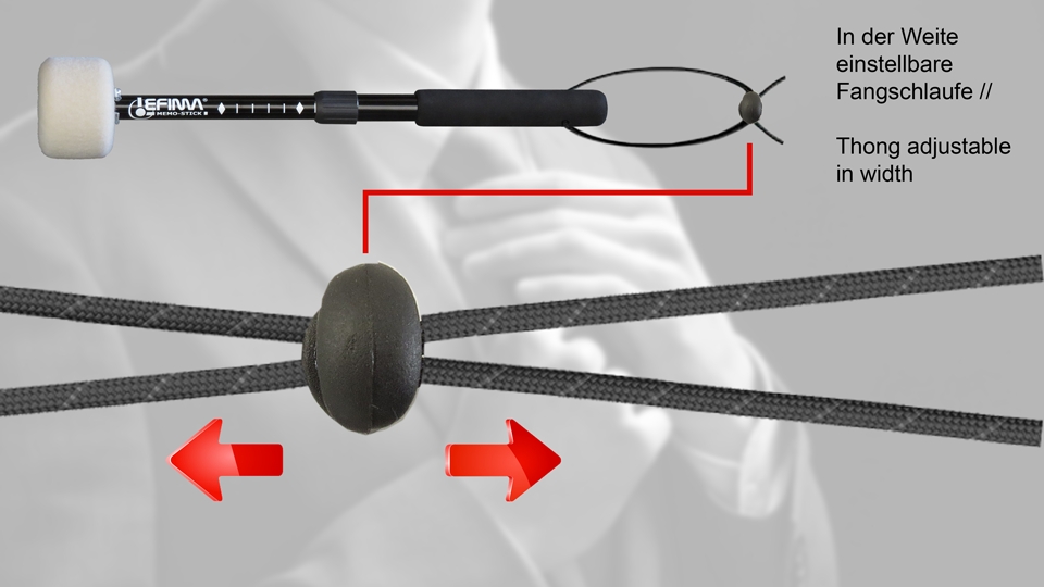 Lefima Memo-Stick für Bass Drum