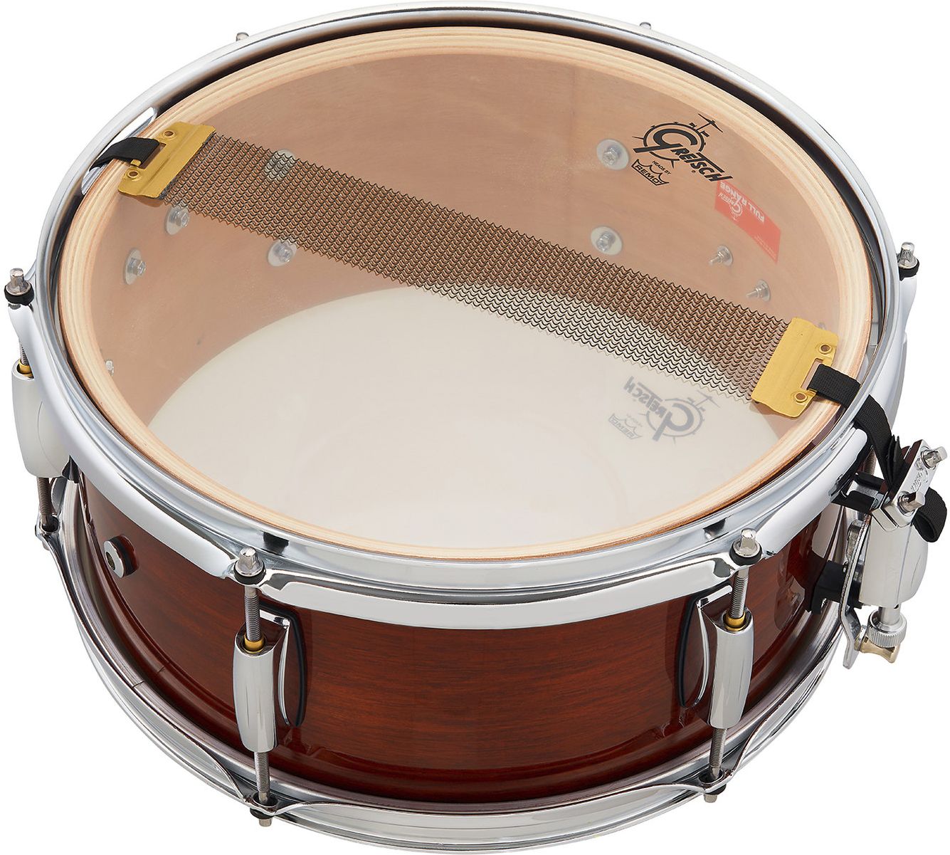 Gretsch GR820.094 Full Range Snare - Mahagony/Maple Gloss (14"x6,5") – Bild 6