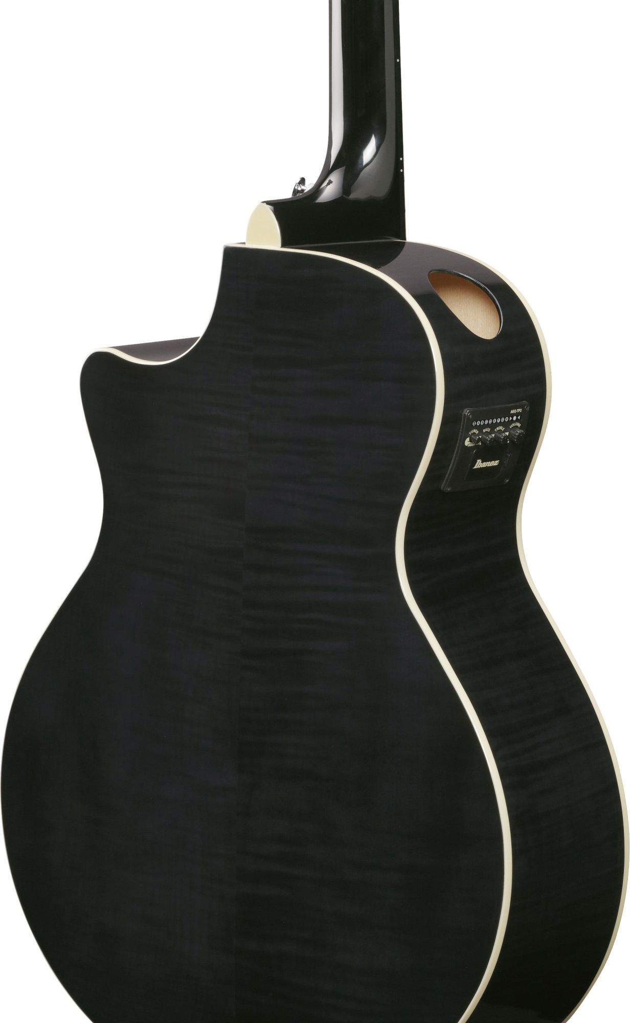 Ibanez AE 170-TBK Transparent Black High Gloss – Bild 7