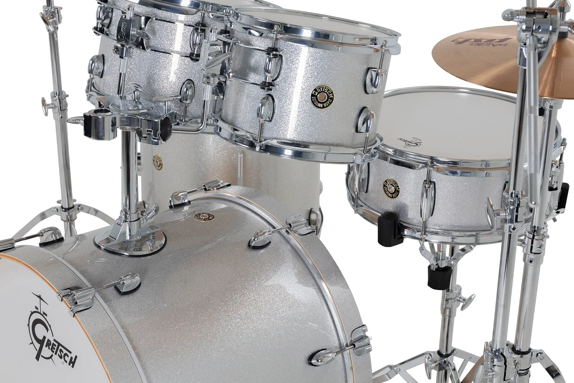 Gretsch GR815.068 Catalina Maple Shell Pack - Silver Sparkle (10"/12"/16"/22"/14"x,56") – Bild 7