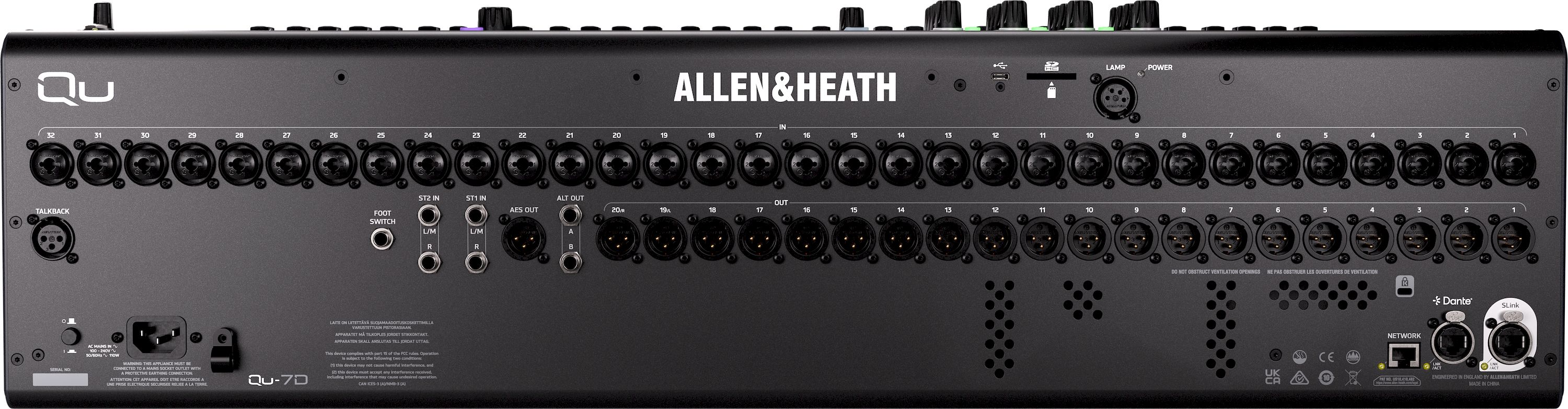Allen & Heath QU-7D