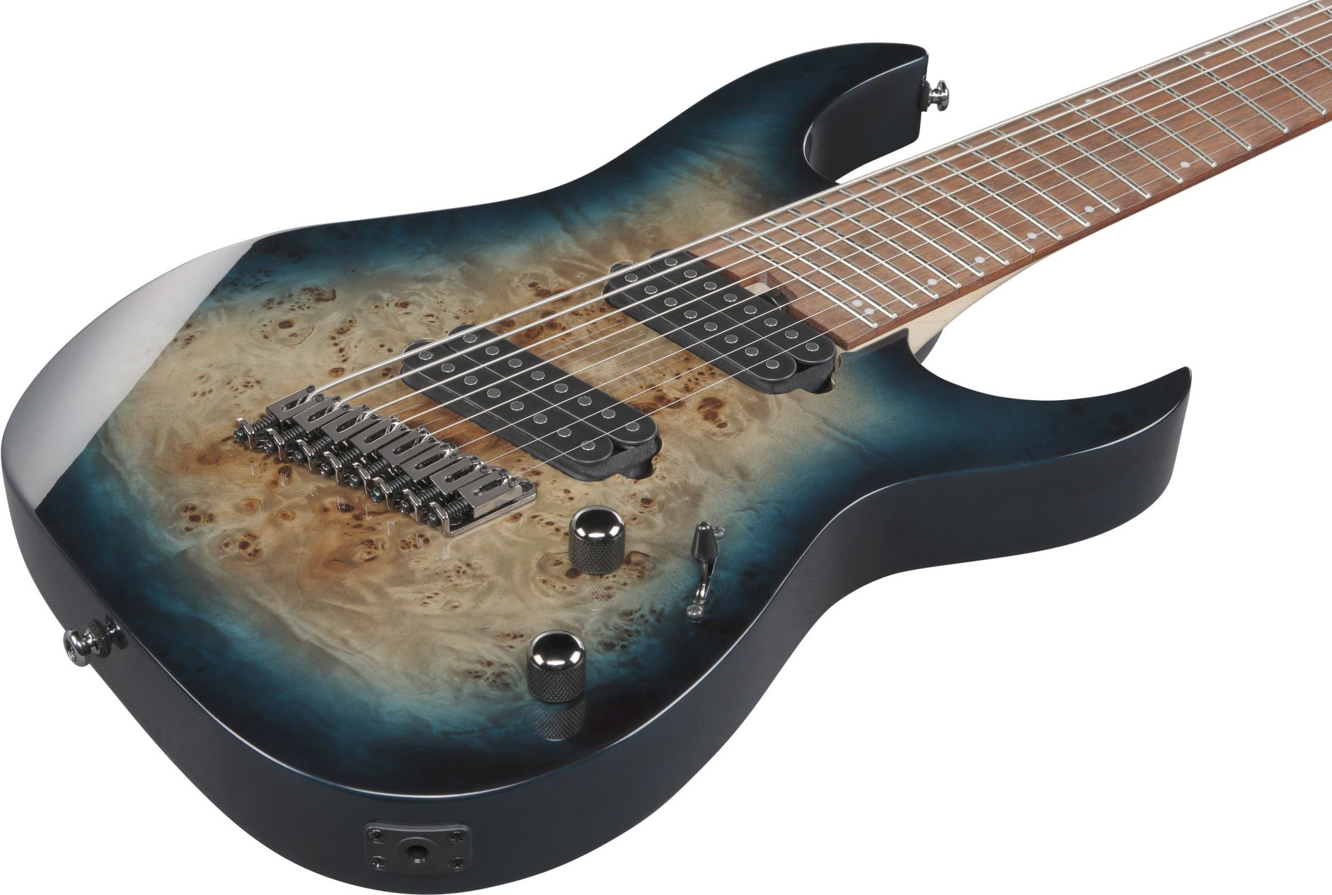 Ibanez RGMS8 PB-CBS 8-Str Multiscale Cosmic Blue Starburst – Bild 4