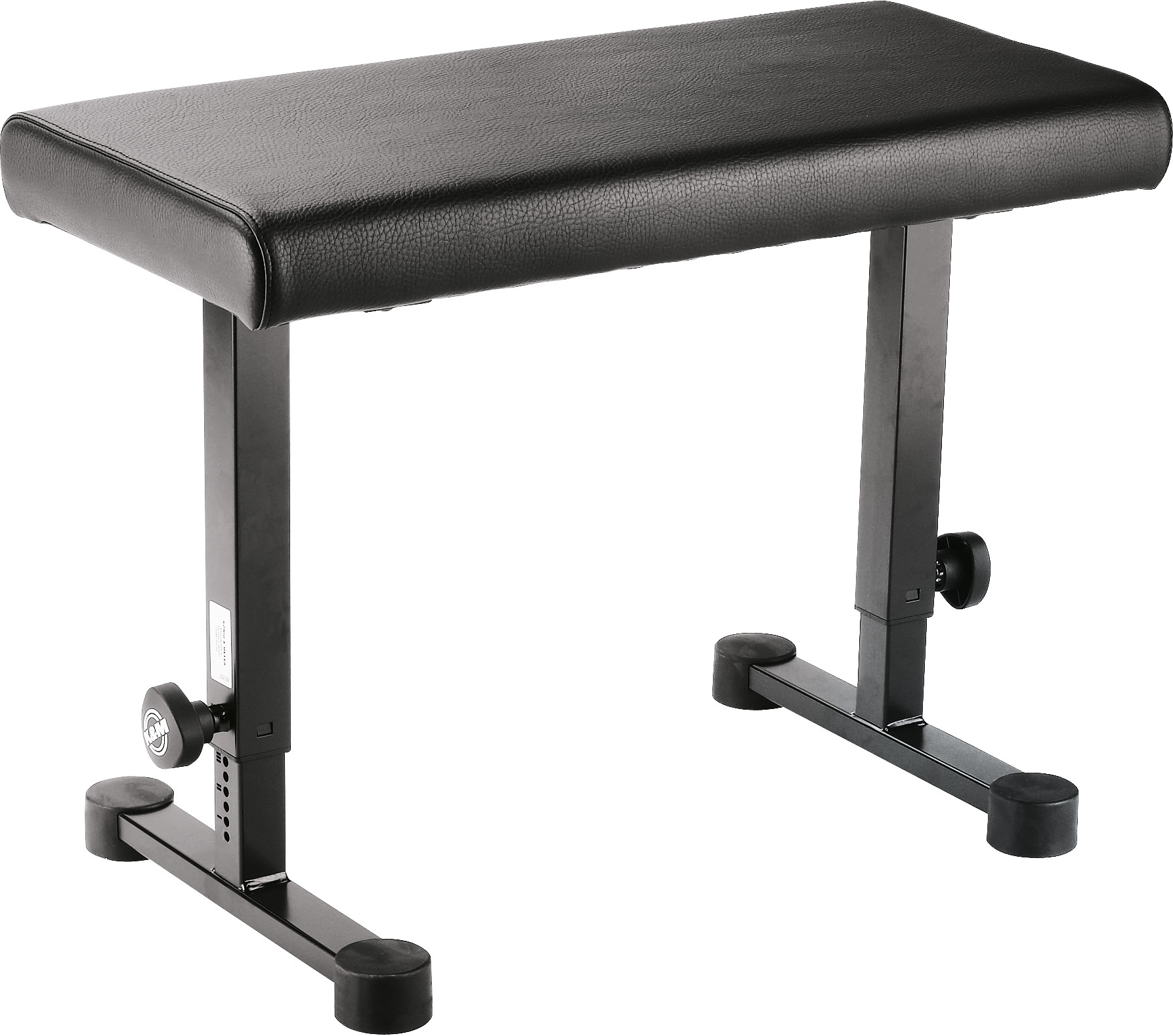 K&M 14085 Keyboard bench - black imitation leather K&M 14085 Keyboard bench - black imitation leather