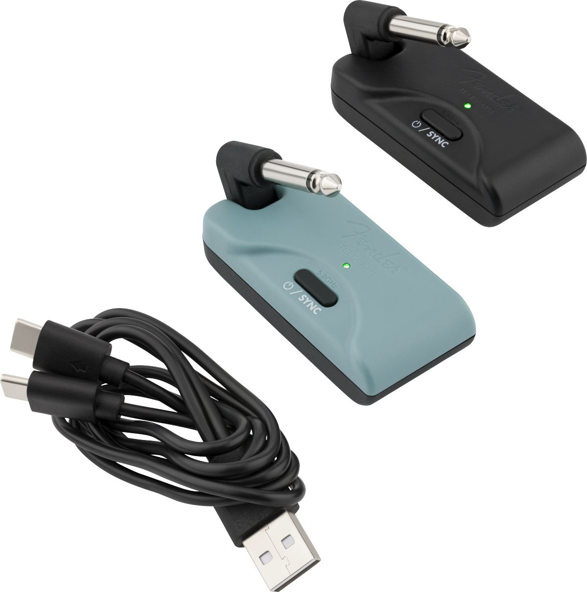 Fender Telepath Wireless System, Mystic Ice Blue and Black (Retoure) – Bild 3
