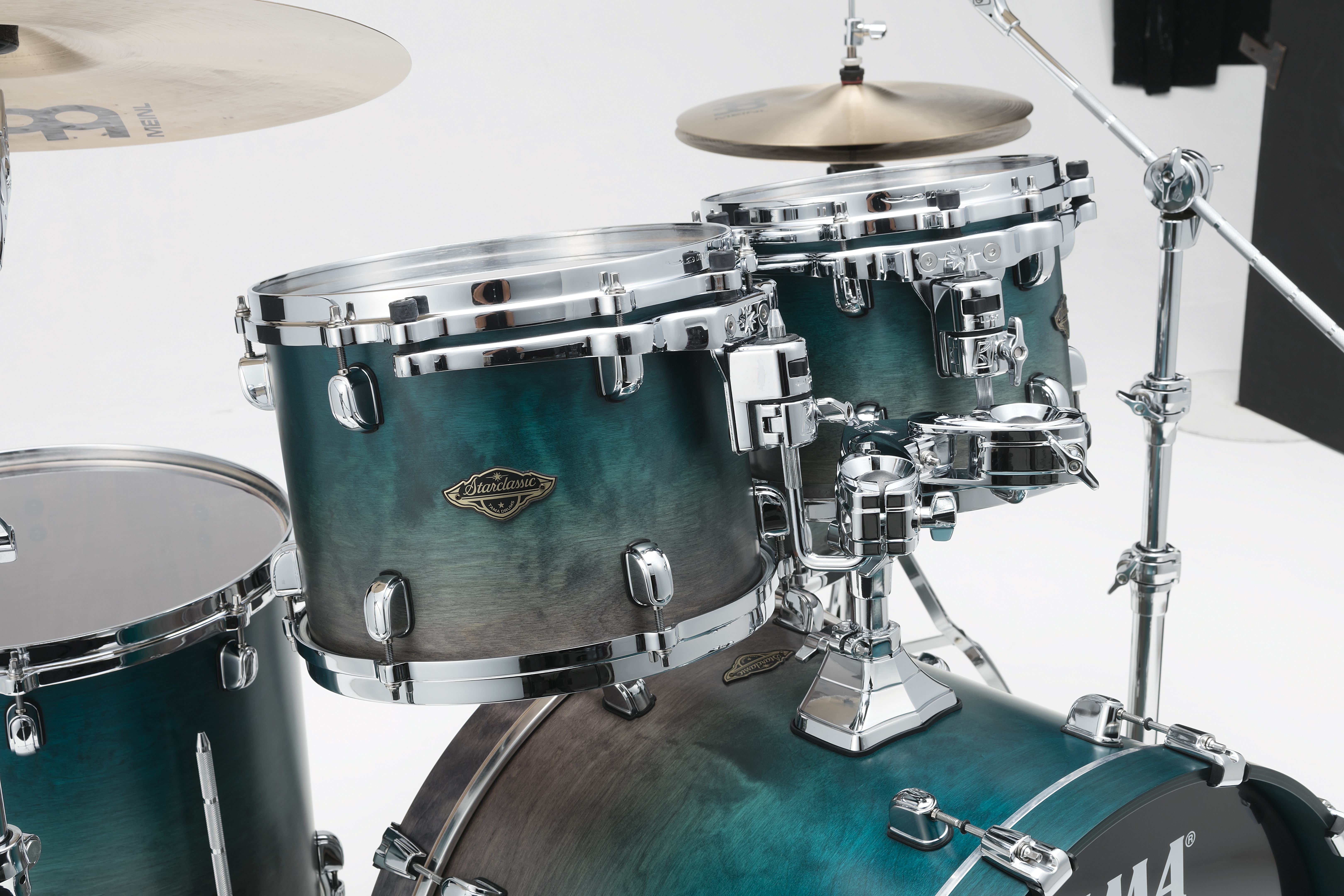 Tama Starcl. Lacquer Walnut/Birch 4pcs. Shell Kit -SPF – Bild 2