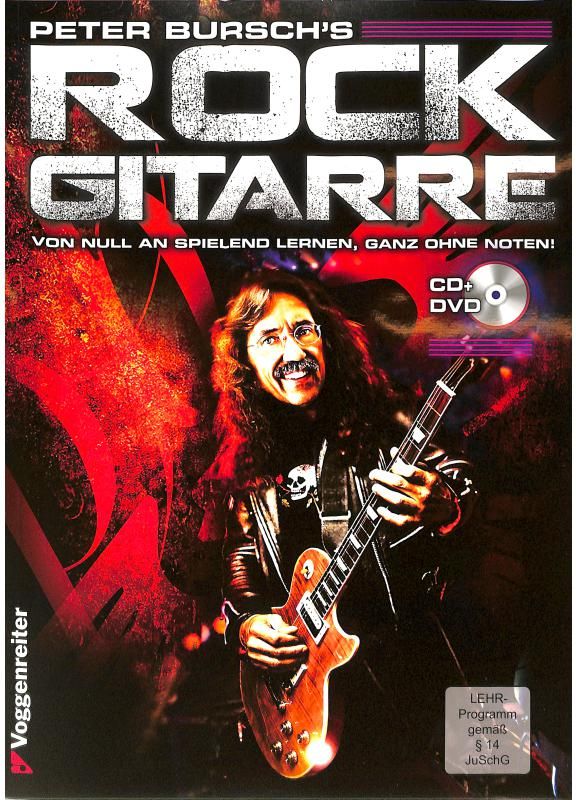 Bursch Peter  Rock Gitarre +CD