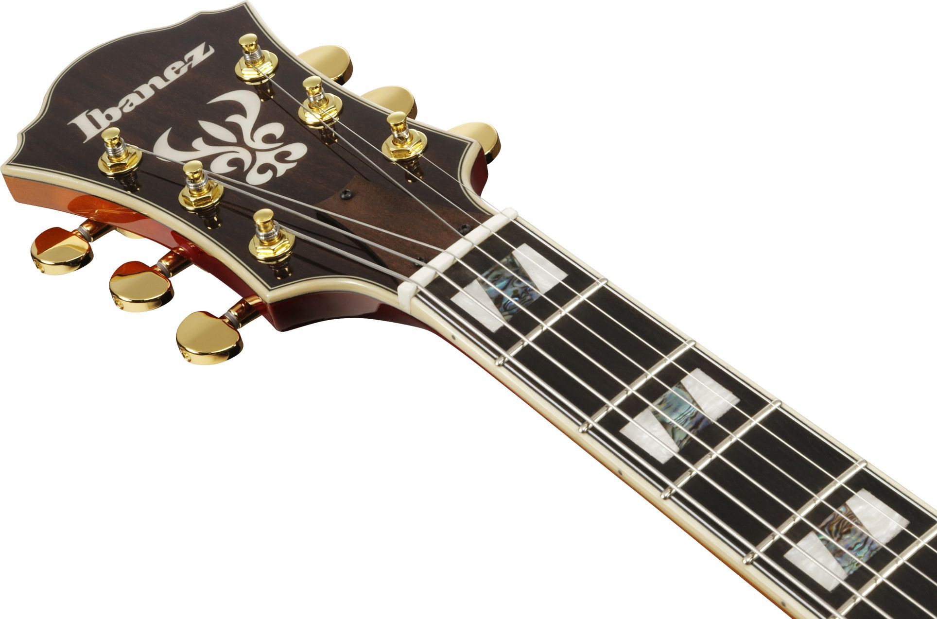 Ibanez AF115-AWB Aged Whiskey Burst – Bild 8