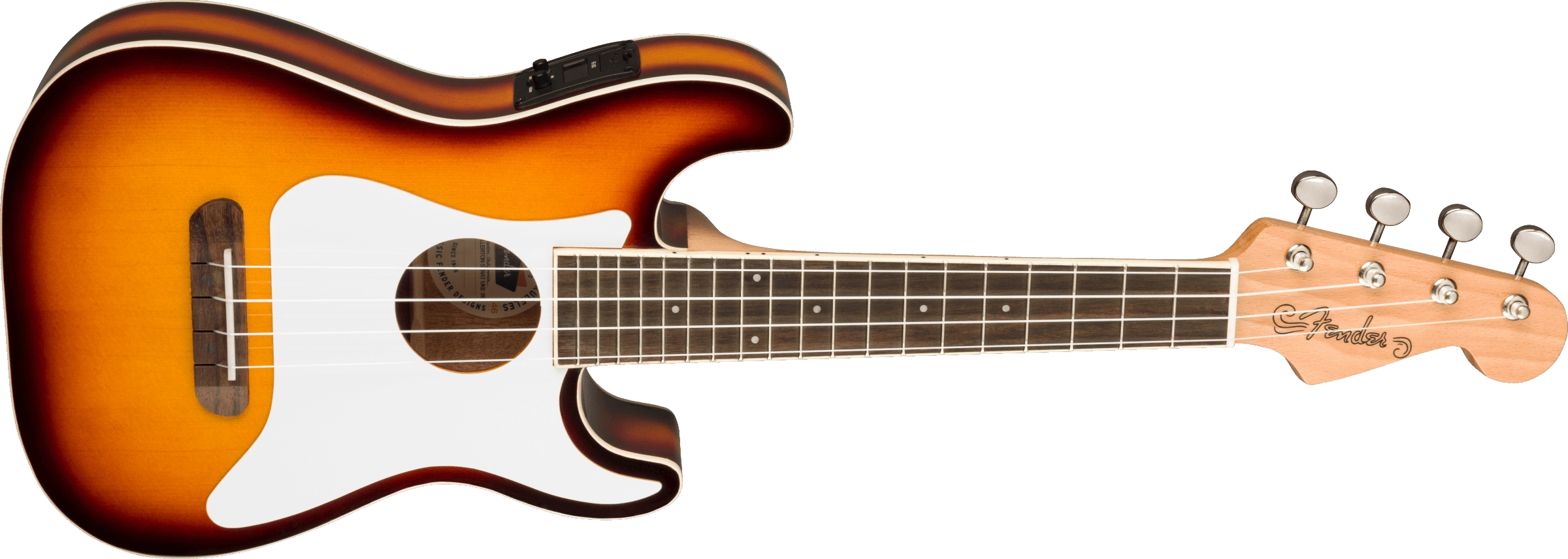 Fender Fullerton Strat Ukulele Sunburst – Bild 4