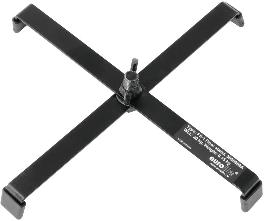 Eurolite FS-1 Floorstand Stahl schwarz – Bild 2