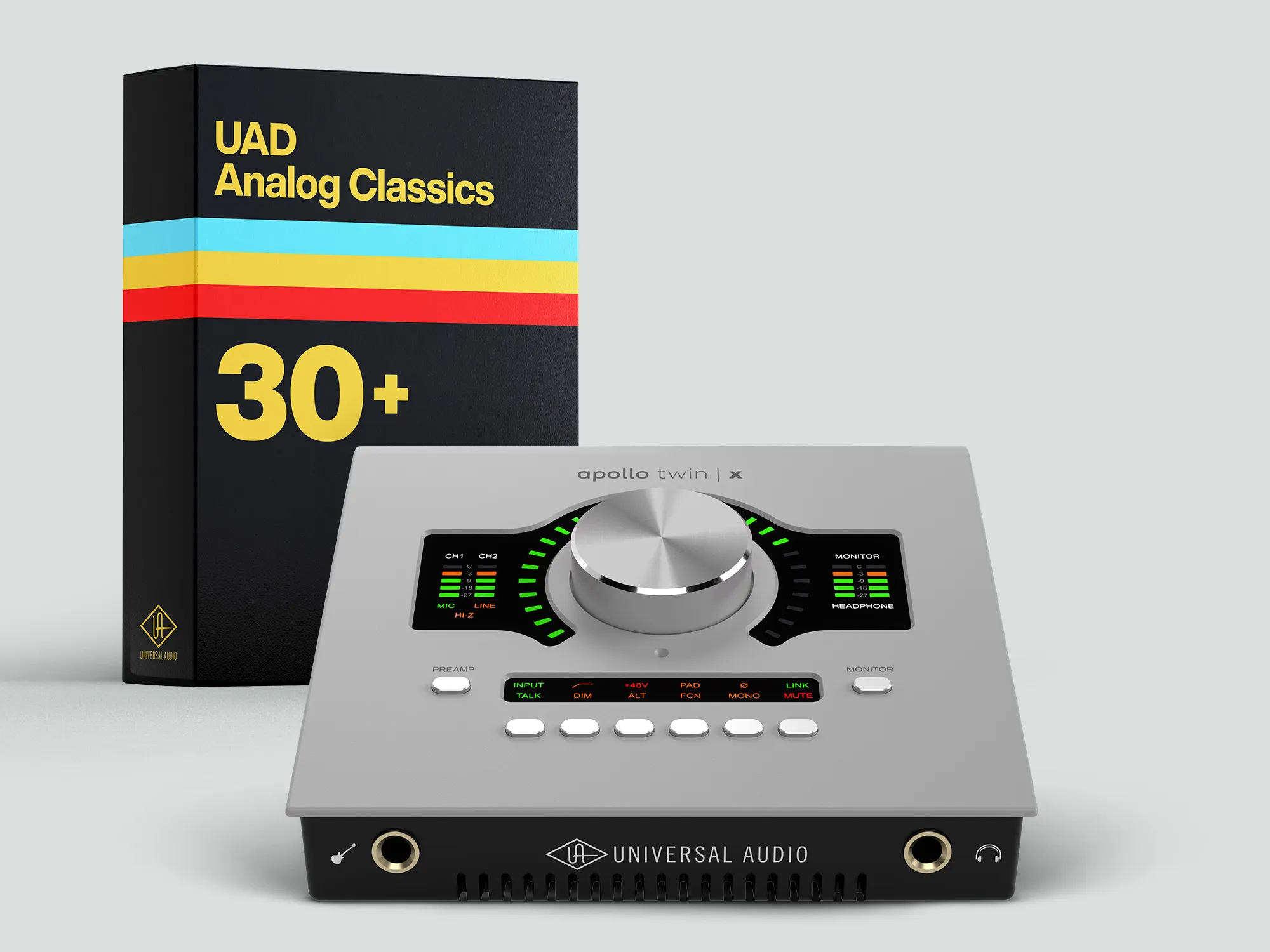 Universal Audio Apollo Twin X QUAD Analog Classics (Desktop/TB3/MAC/WIN) (Retoure)