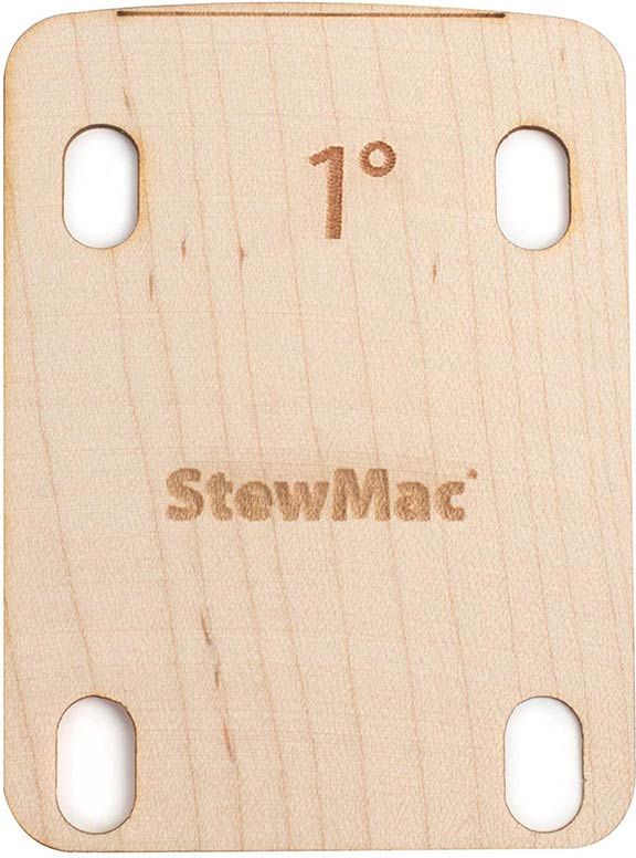 StewMac SM2135-100 neck shim 1° StewMac SM2135-100 neck shim 1°