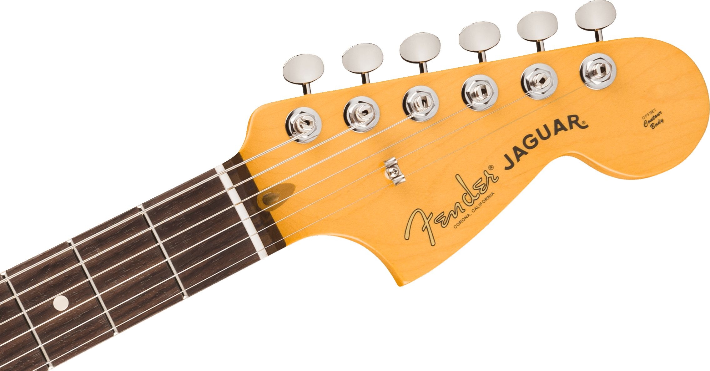 Fender American Professional Classic Jaguar Faded Firemist Gold – Bild 5