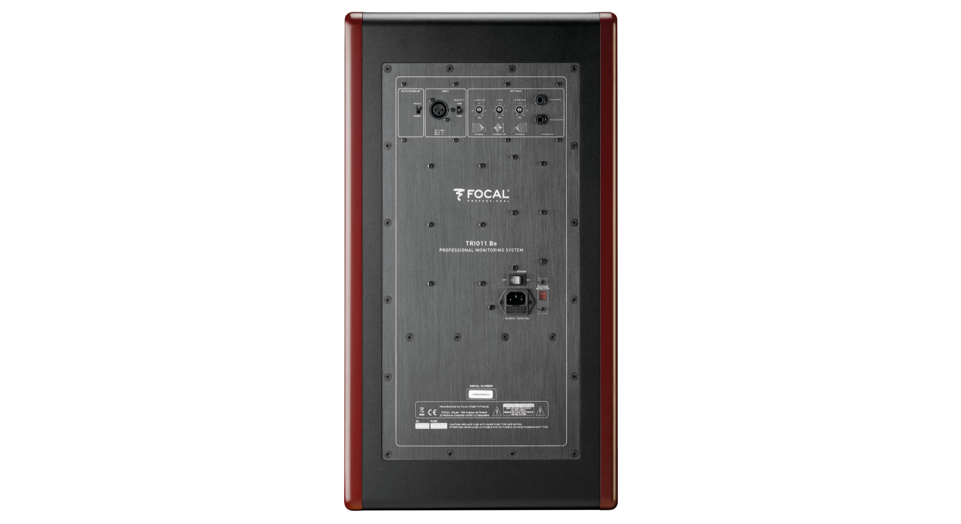 Focal Trio11 Be Red Burr Ash