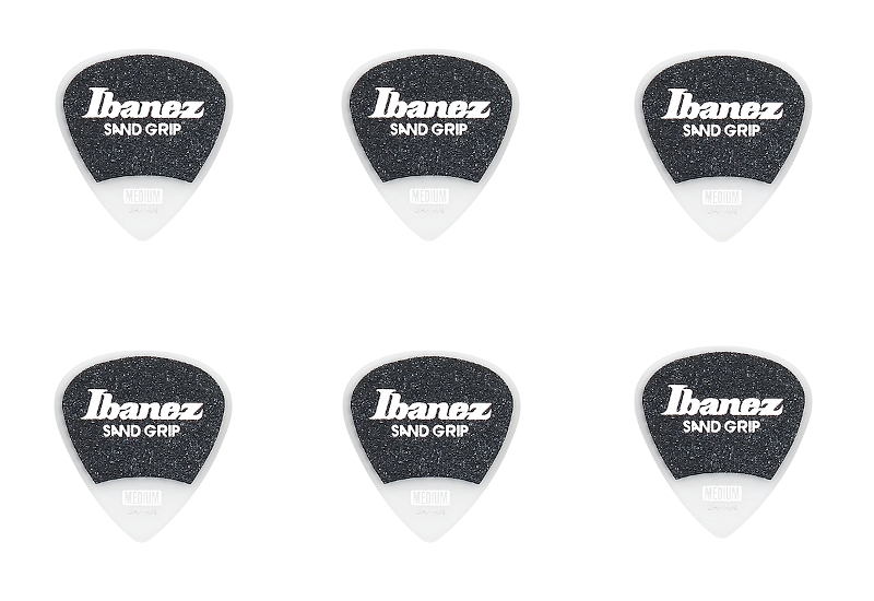 Ibanez Plektren Grip Wizard Japan White 0,8mm 6er Pack