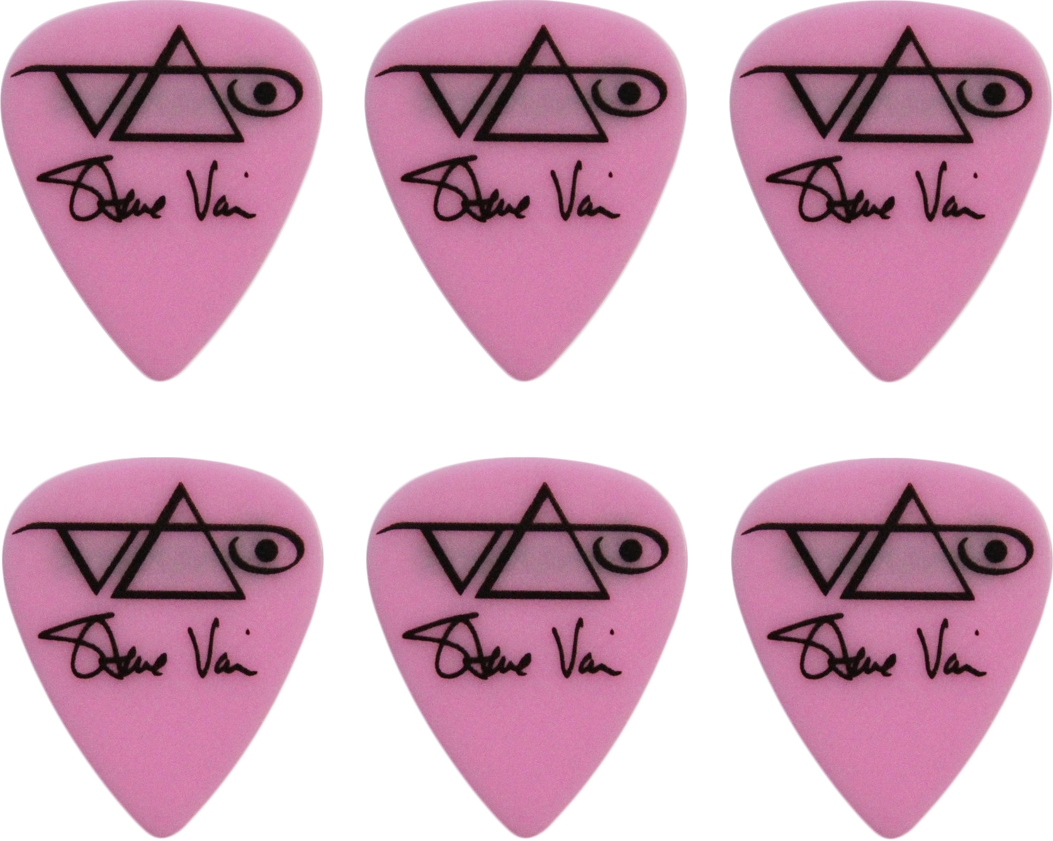 Ibanez Plektren Steve Vai Pink 6er Pack
