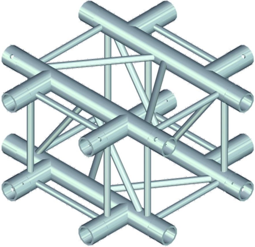 Alutruss QUADLOCK QL-ET34 C-41 4-way crosspiece – Bild 2