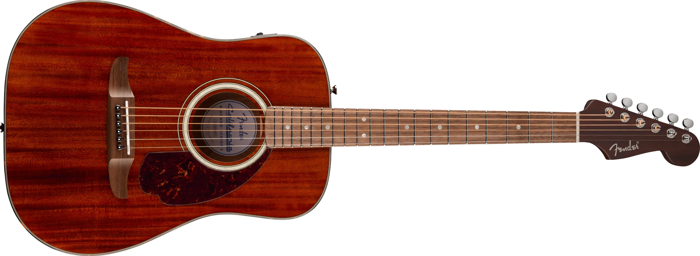 Fender California Deluxe Redondo Jr. E Mahagony Natural