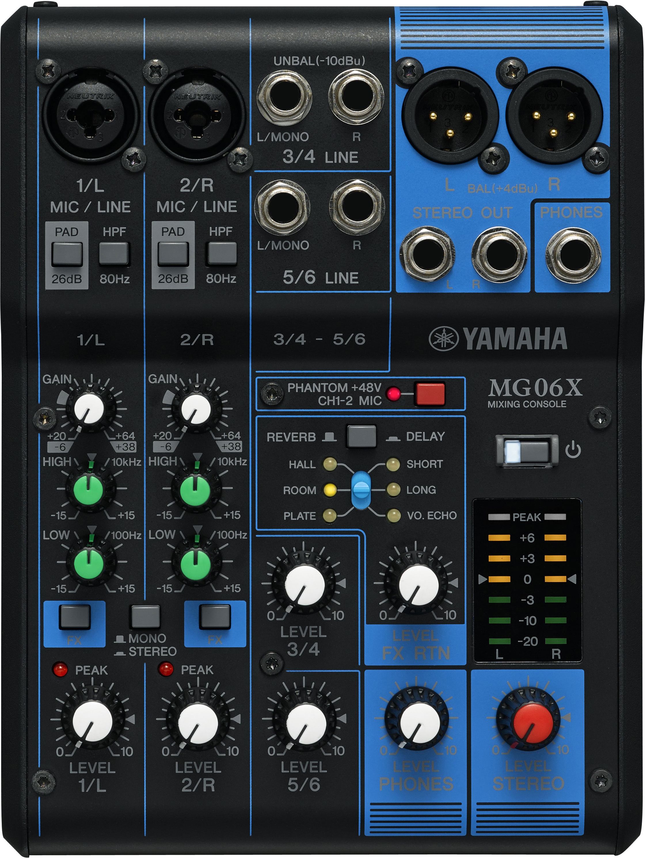 Yamaha MG06X  Yamaha MG06X