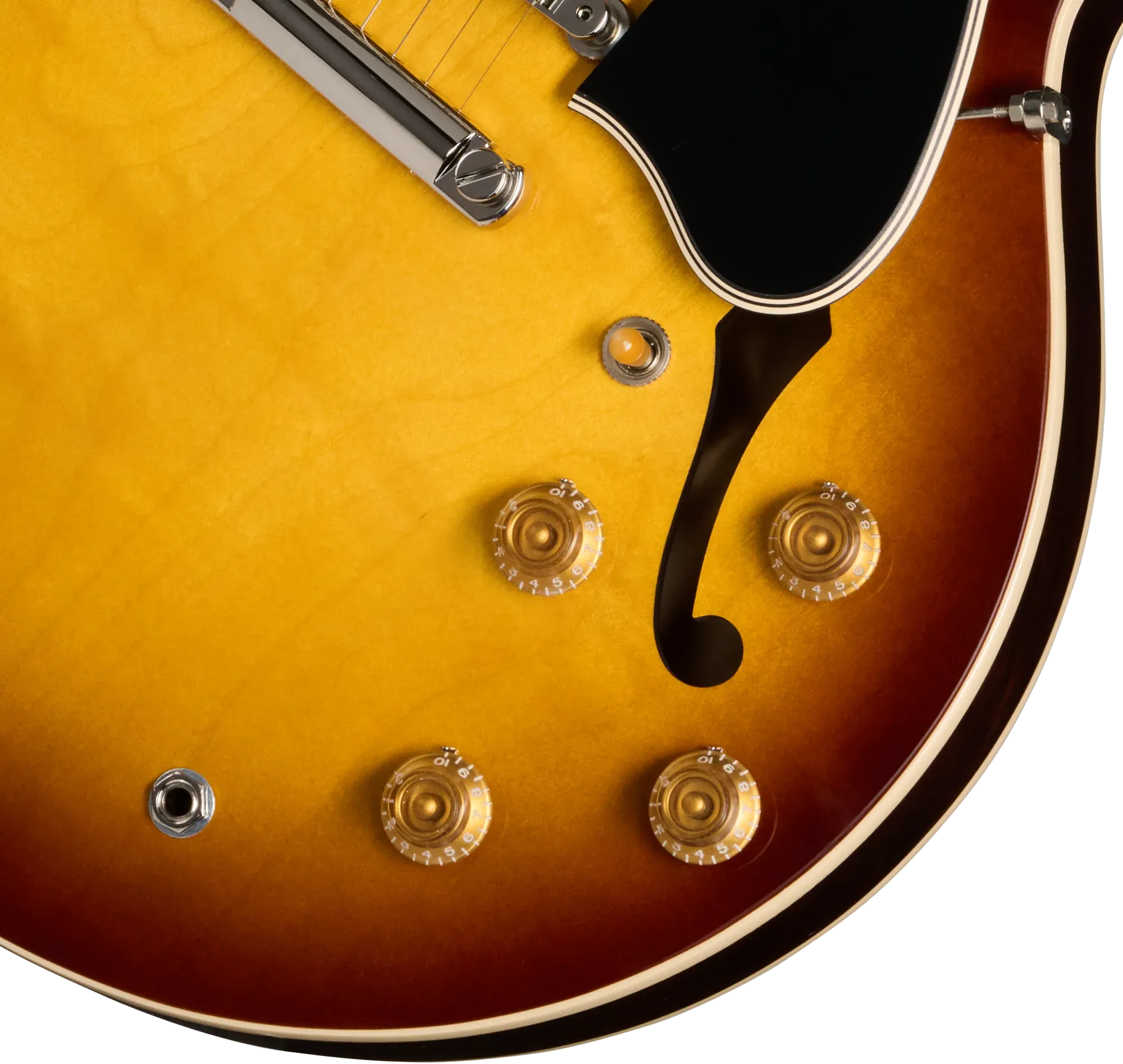 Gibson ES-335 50s Vintage Tobacco Burst – Bild 5