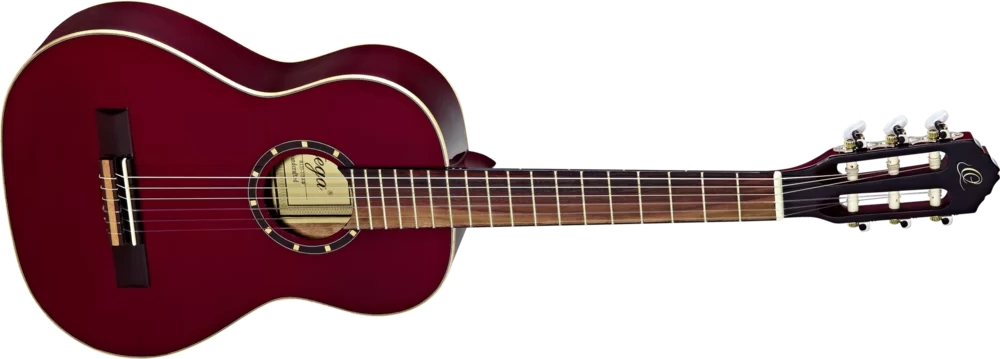 Ortega R 121 1/2 Konzertgitarre Wine Red
