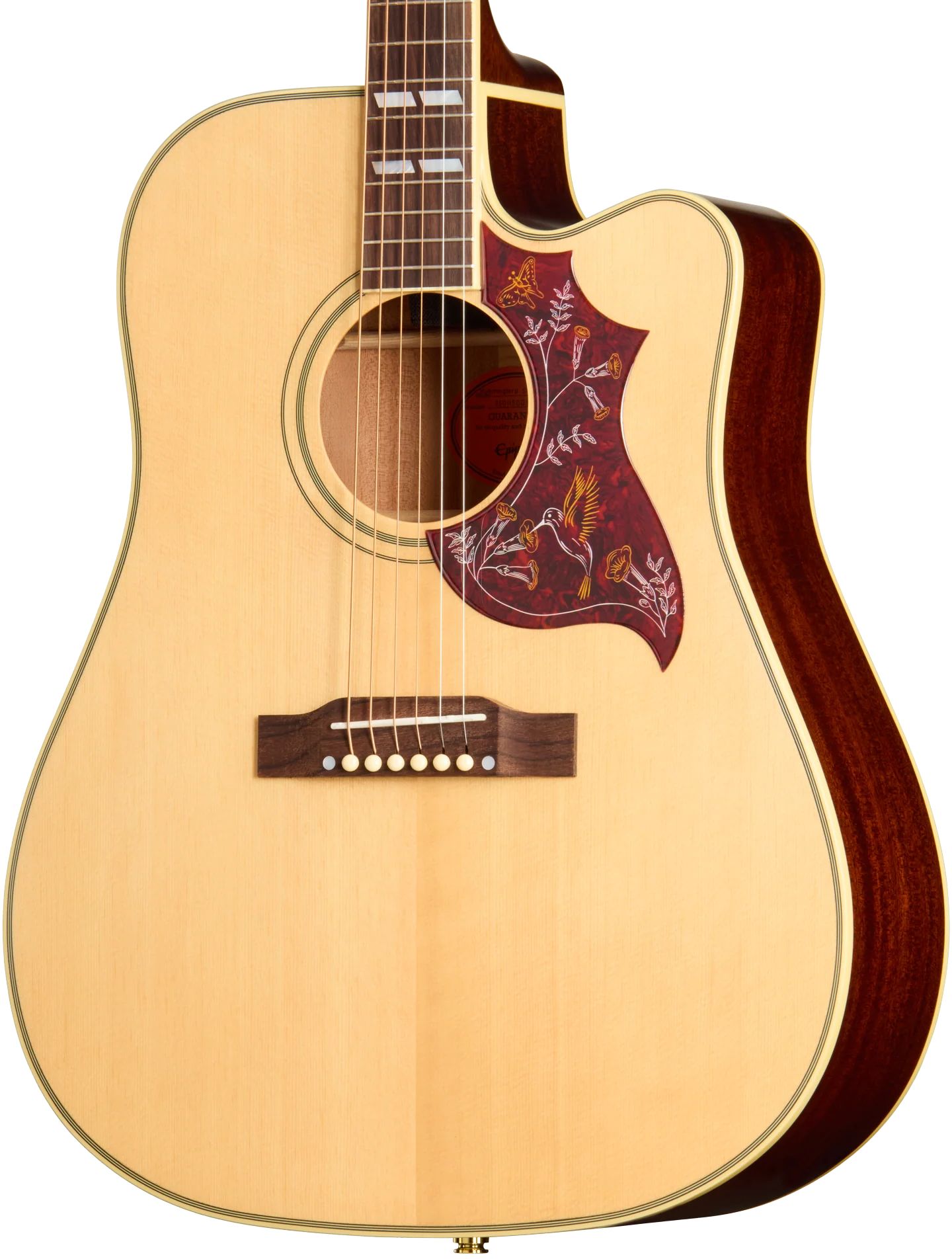 Epiphone Hummingbird Standard EC Natural – Bild 3