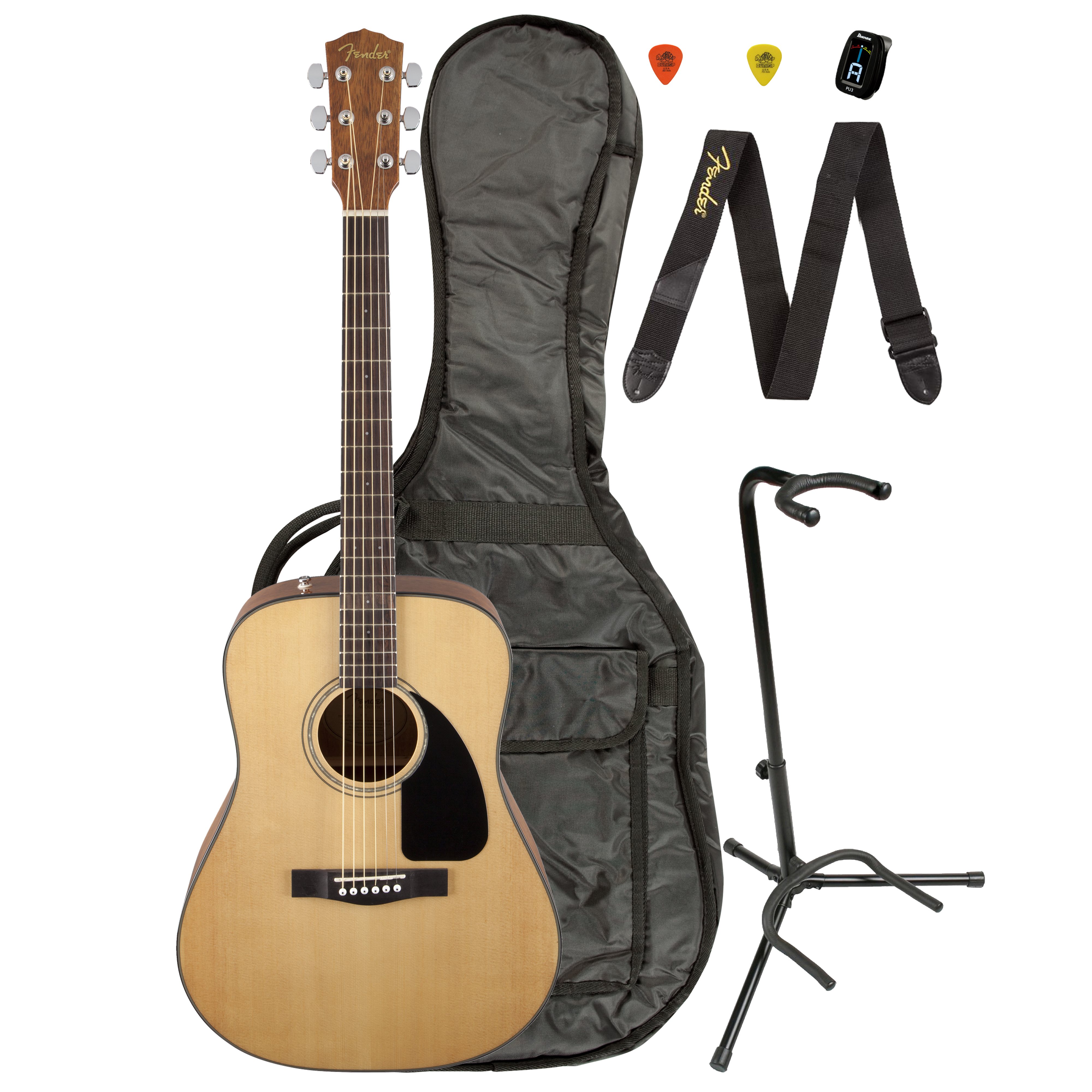 Fender CD 60 Natural Starter Set