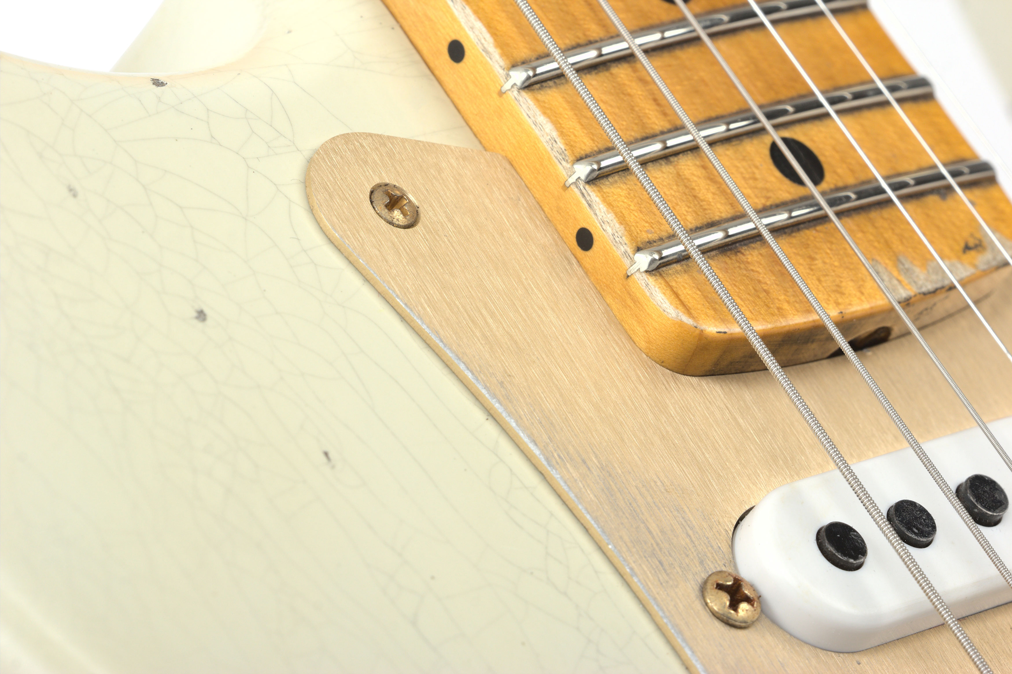 Fender Custom Shop 1955 Stratocaster Relic/Gold Hardware Aged '55 Desert Tan