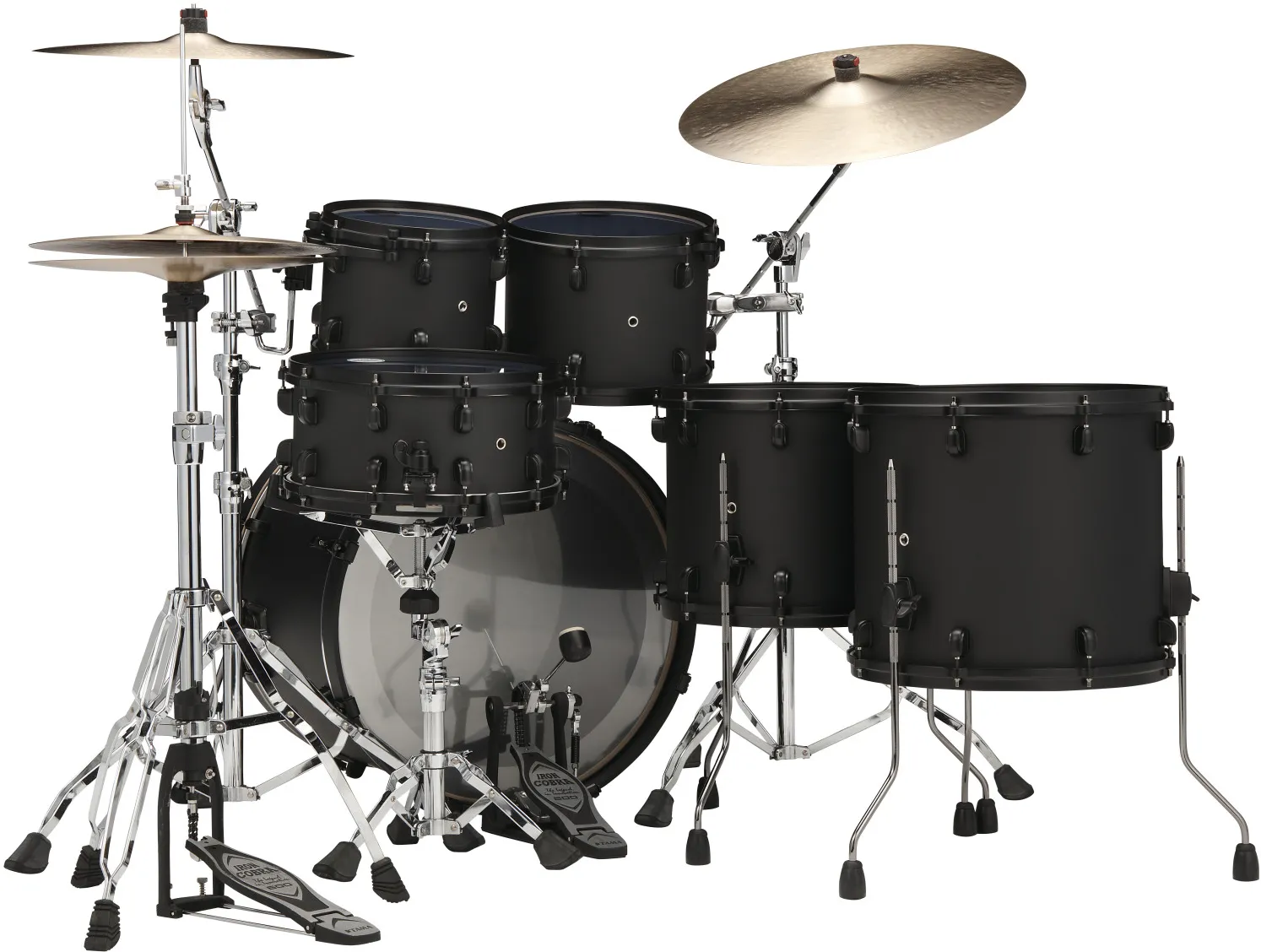 Tama MBS52AZMBSFBK Starclassic Performer Shell Kit, 5-piece – Flat Black LTD – Bild 3