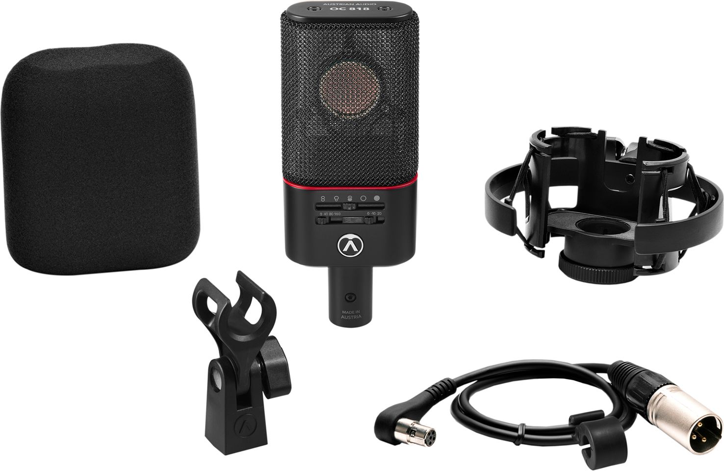 Austrian Audio OC818 black Studio Set (Retoure)