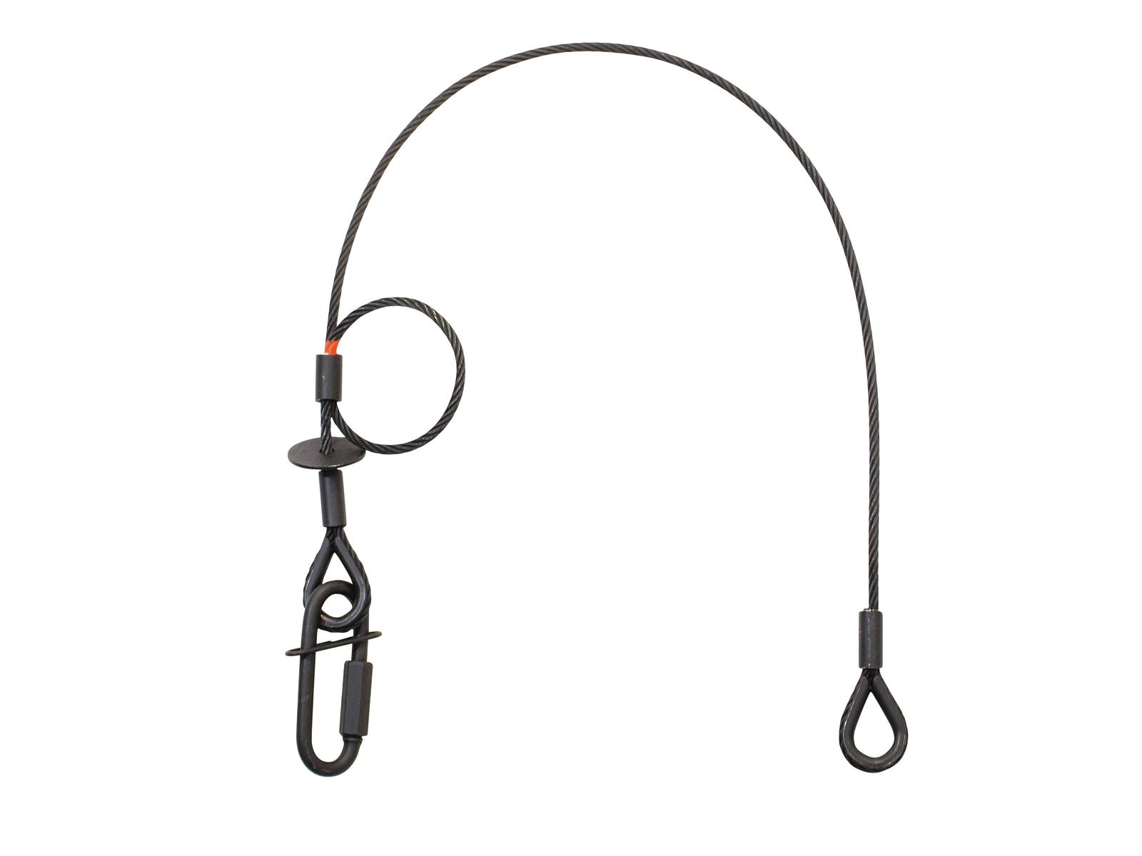 SAVEKING safety rope 4x600 black SAVEKING safety rope 4x600 black