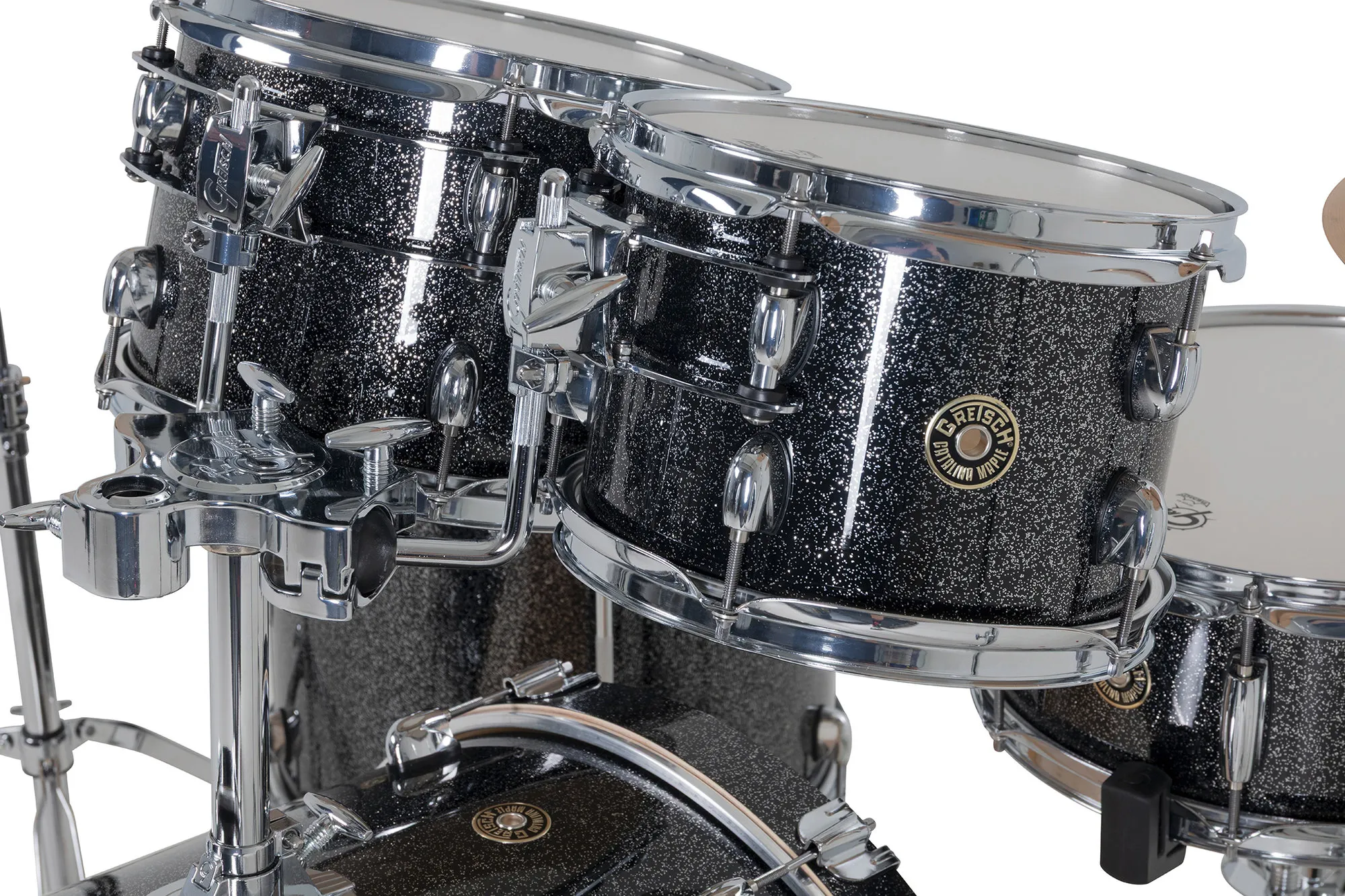 Gretsch GR815.066 Catalina Maple Shell Pack - Black Stardust (10"/12"/16"/22"/14"x5,5") – Bild 7