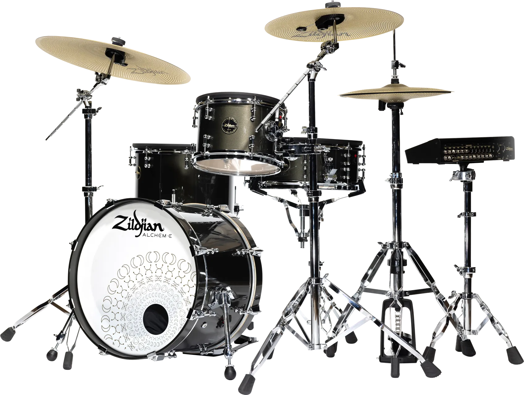 Zildjian ZIZAG Alchem-E Gold - Black Gold Foundry Shimme (Showroom Modell)