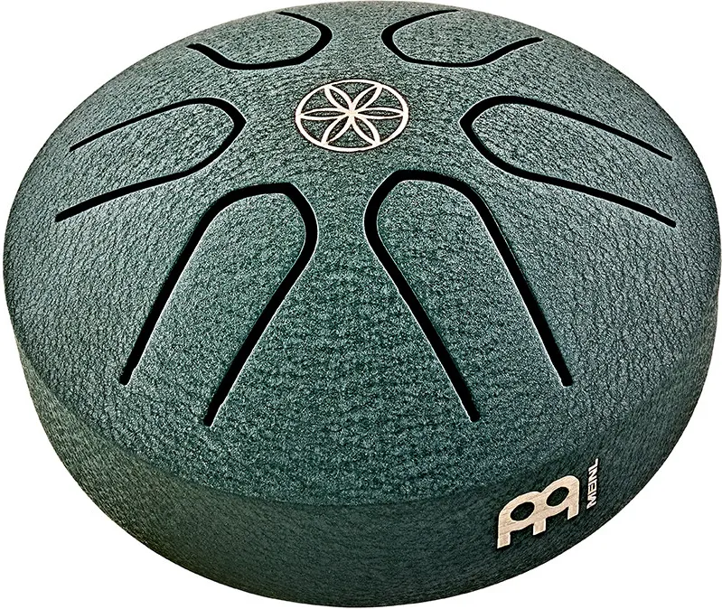 Meinl PSTD4DGGOL Pocket Steel Drum A Dur - Dunkelgrün