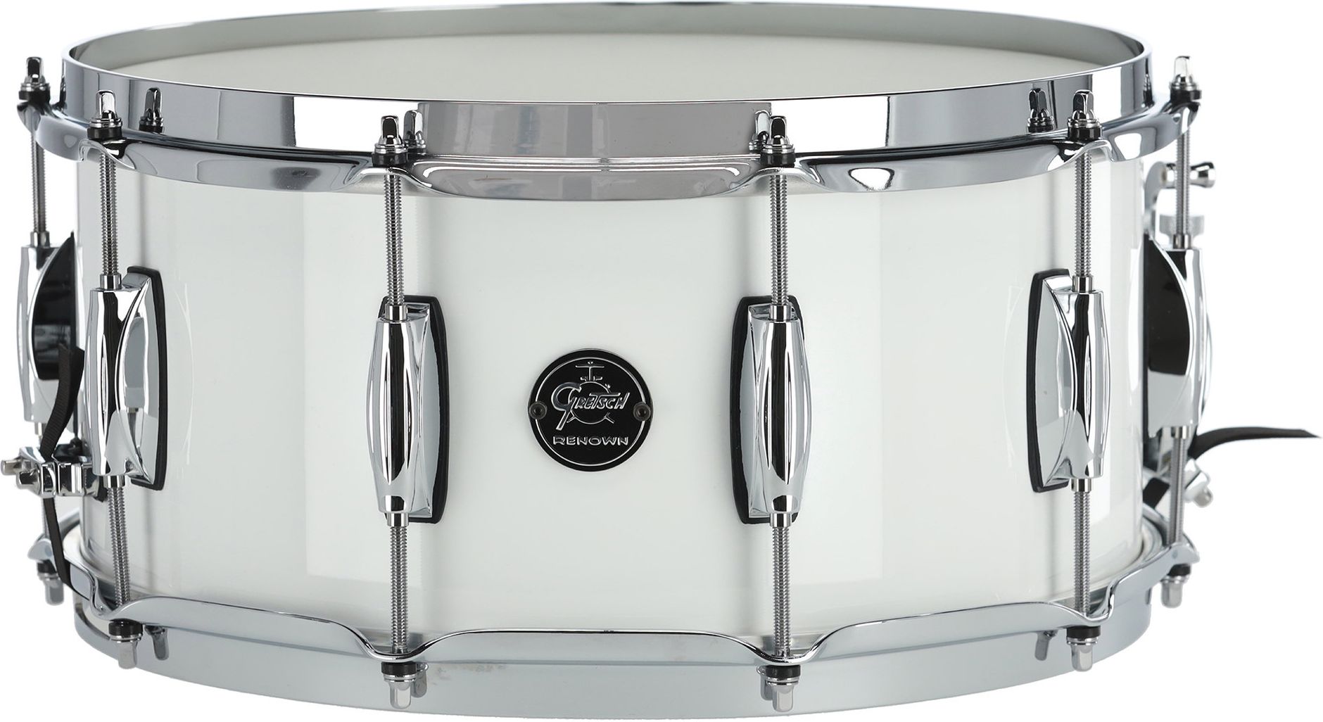 Gretsch GR805.690 Renown Snare Drum - Piano White (14x6,5") Gretsch GR805.690 Renown Snare Drum - Piano White (14x6,5")