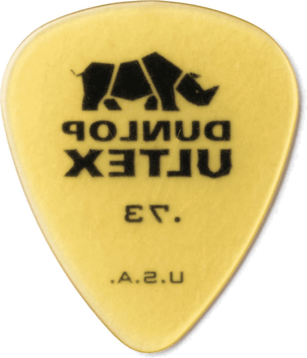 Dunlop Ultex Standard Plektren 0,73mm gelb 421P73 6er Pack – Bild 4