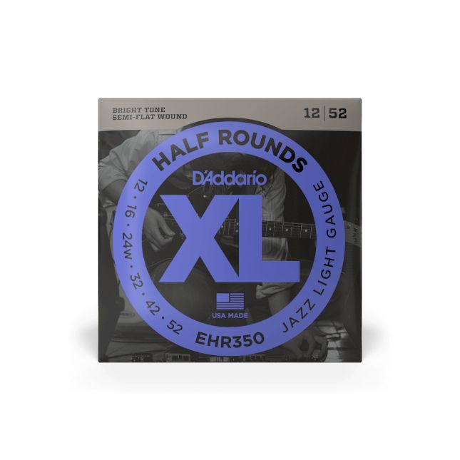 D Addario EHR 350 012-052 Half Wounds Jazz Light