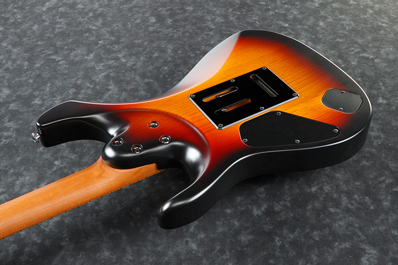 Ibanez AZ 2402 Tri Fade Burst Flat