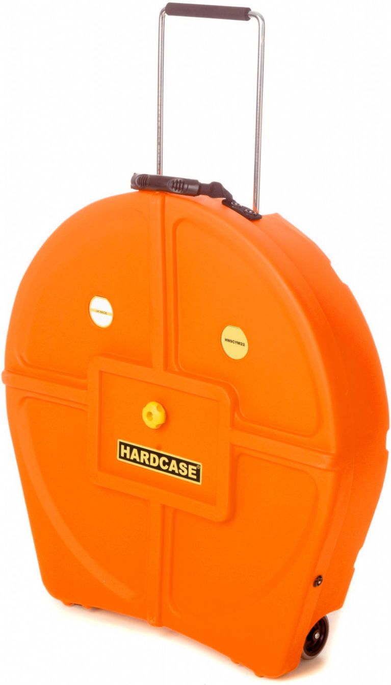 Hardcase HNP9CYM22-O Cymbal Case Trolley für 9 Becken bis 22" - Orange Hardcase HNP9CYM22-O Cymbal Case Trolley für 9 Becken bis 22" - Orange