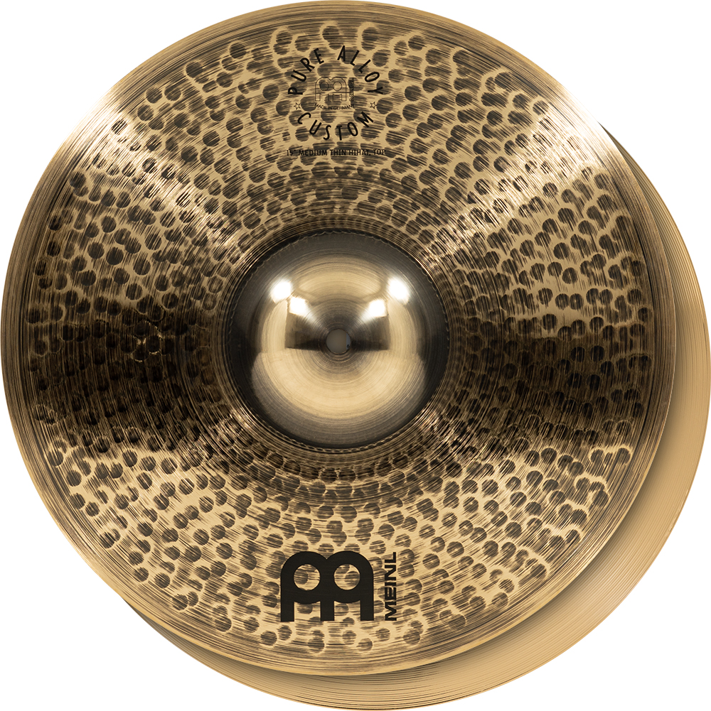 Meinl Pure Alloy Custom Medium Hi-Hat 15"