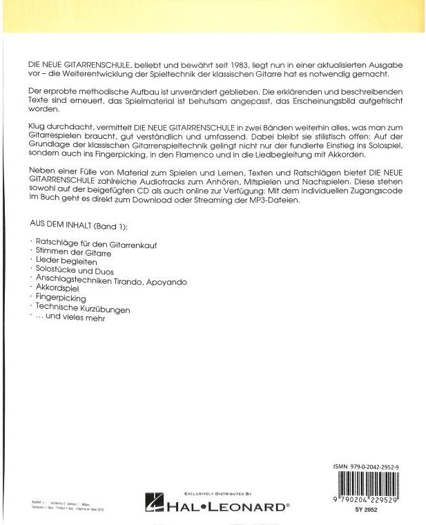 Teuchert Heinz  Die neue Gitarrenschule Neuausgabe – Bild 2