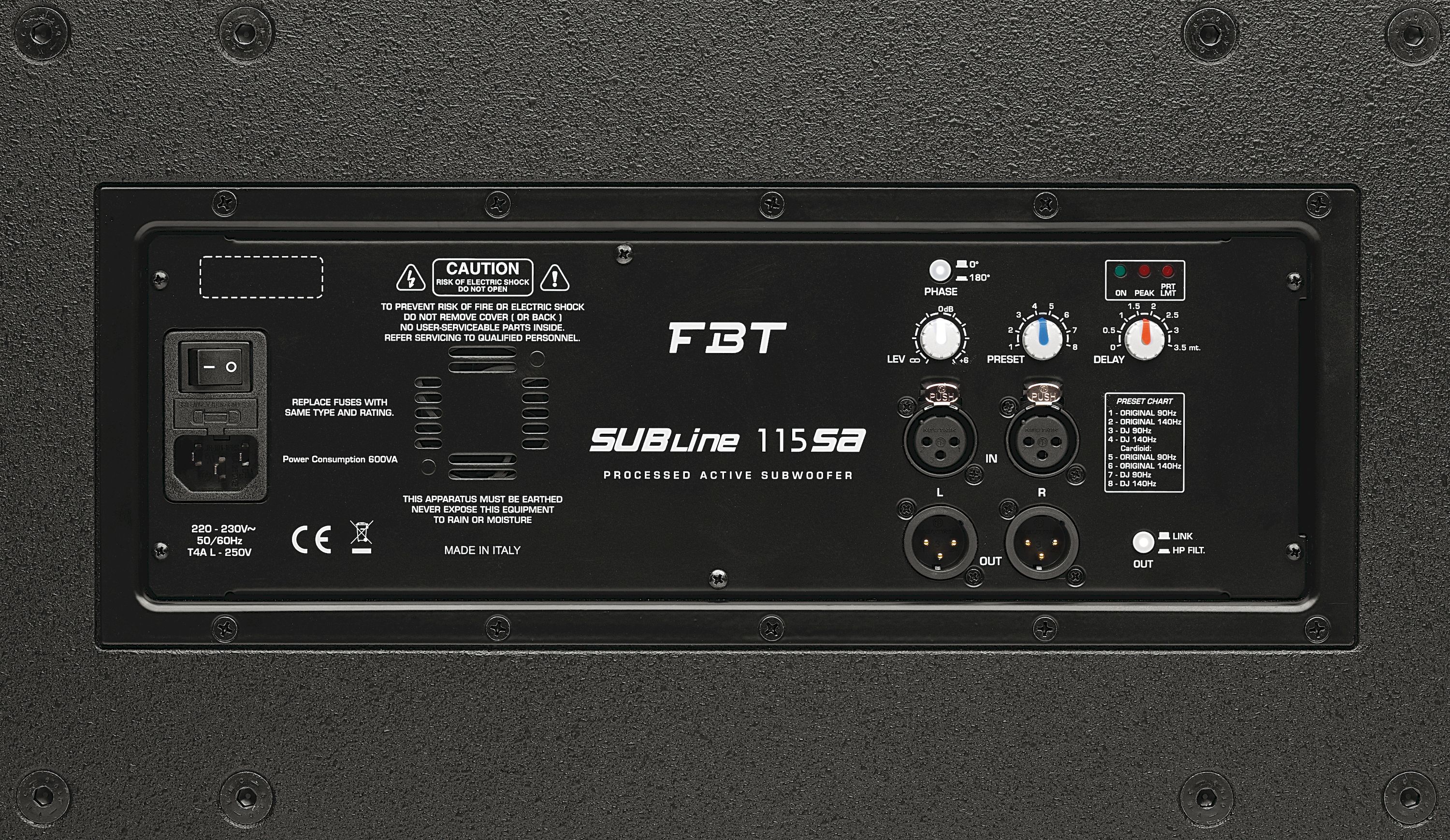 FBT Subline115SA – Bild 3