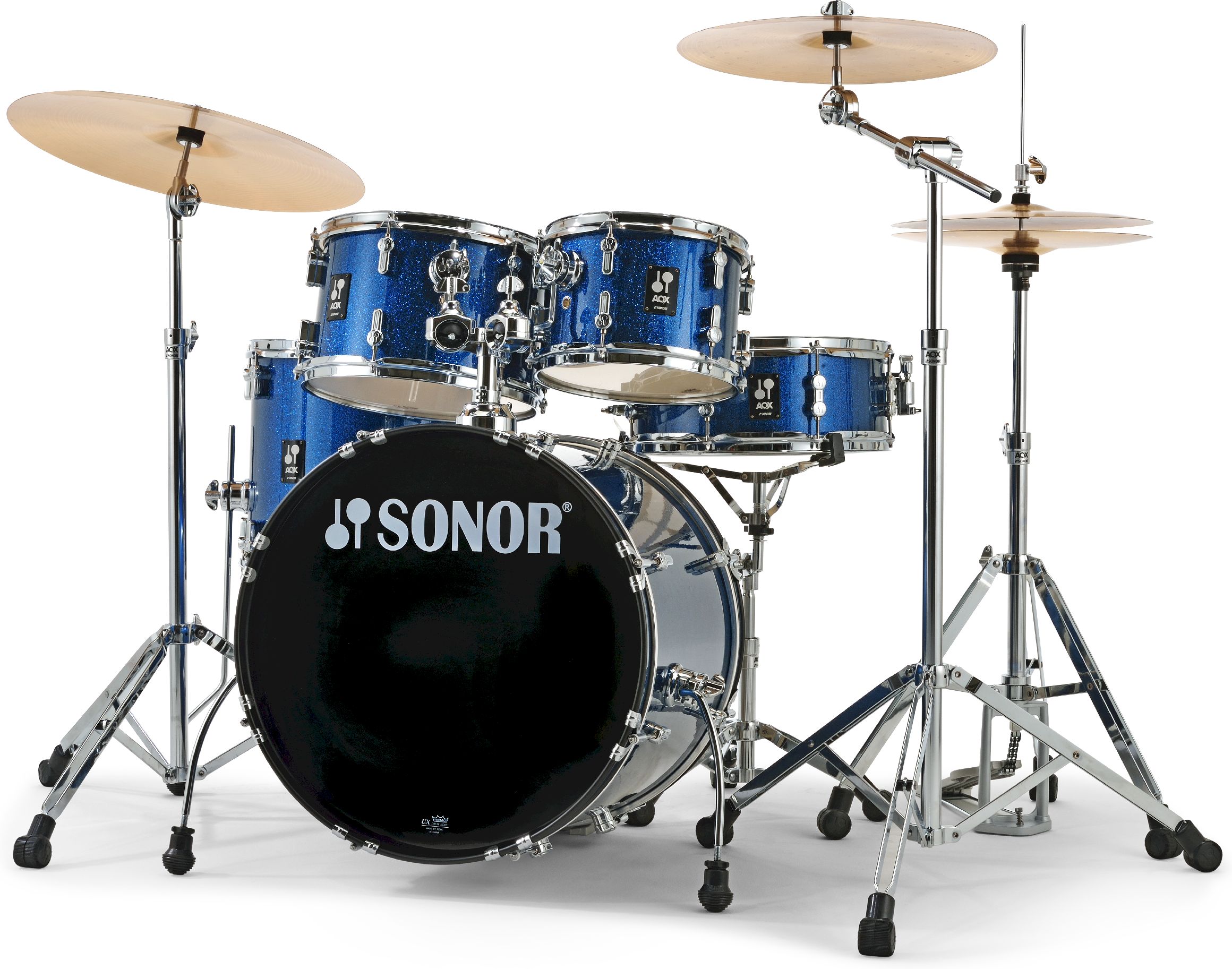 Sonor AQX Studio Set Blue Ocean Sparkle