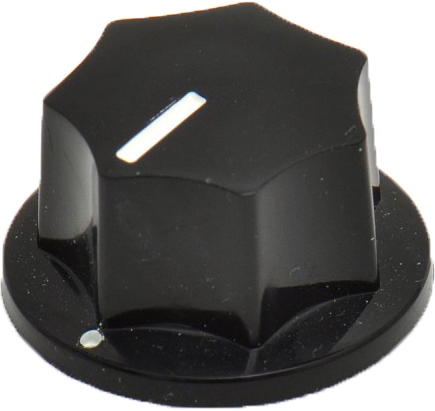 Göldo Potiknopf JB-Style schwarz klein Göldo Potiknopf JB-Style schwarz klein