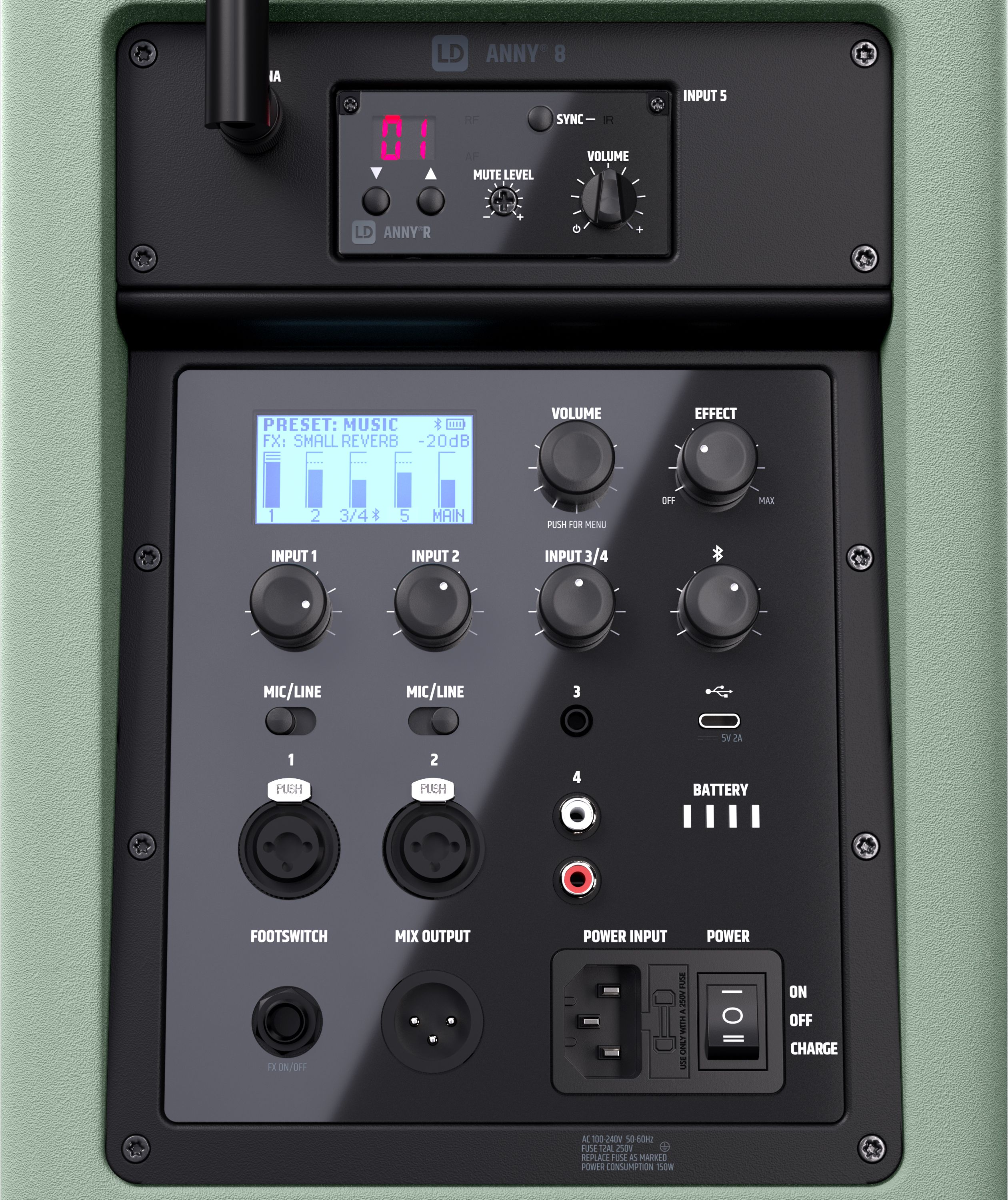 LD Systems ANNY 8 BPH B5 GN LD Systems ANNY 8 BPH B5 GN