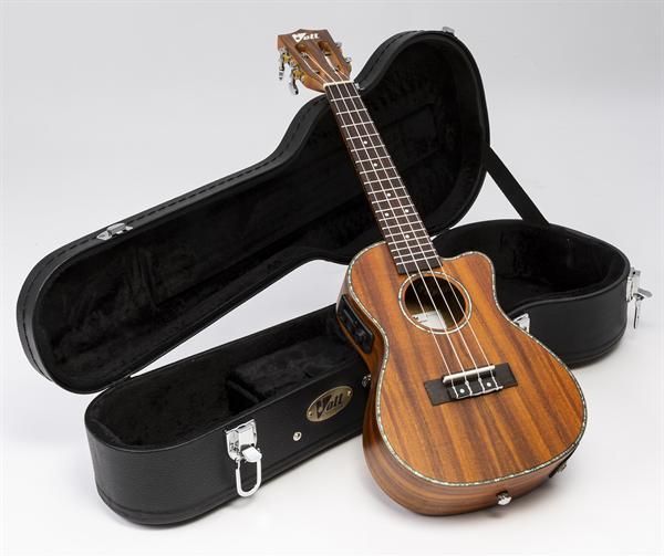 Volt Ukulele Lana'i Konzert EQ (massiv Koa)  – Bild 8